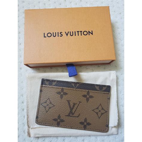 lv m69161|Card Holder Monogram Reverse .